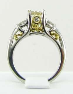 34ctw GIA DIAMOND Engagement Ring   Round SI1 F Center Stone 
