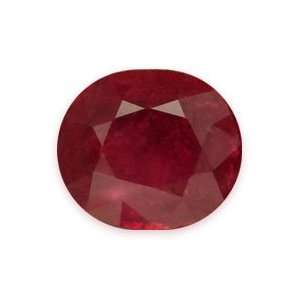  5.54cts Natural Genuine Loose Ruby Oval Gemstone 