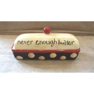  Certified International Family Table Butter Dish
