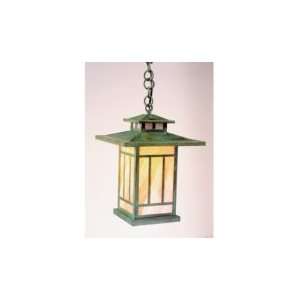   Outdoor Hanging Lantern in Slate with Frosted glass