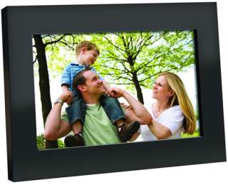 Coby DP700 7 Black Digital Picture Frame New  