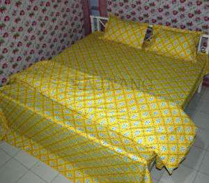 Double Quilt Comforter Bedding Set Bedspread Indian  