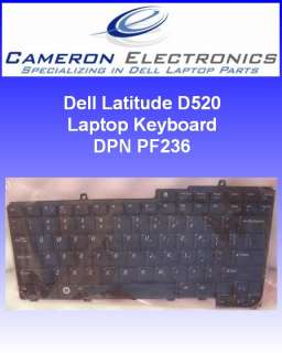 Dell Latitude D520 D530 Laptop Keyboard PF236  