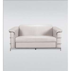  II Leather Love Seat Euro Style Chairs & Chaises: Home & Kitchen
