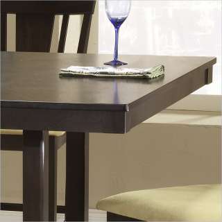 Hillsdale Arcadia Square Counter Height Casual Espresso Finish Dining 