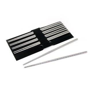 Stainless Steel Vacuum Chopsticks, 5 Pairs