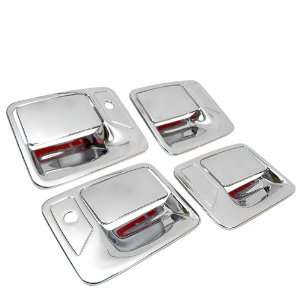  Mirror Chrome Side Door Handle Covers Trims for 99 11 Ford 