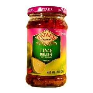 Pataks Lime Pickle 10oz  Grocery & Gourmet Food