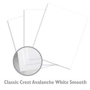  CLASSIC CREST Avalanche White Paper   250/Package Office 