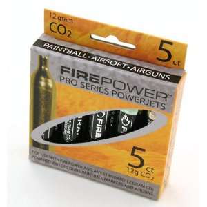  Cartridges CO2 12 gram Airsoft Gun Accessory (5 pack 