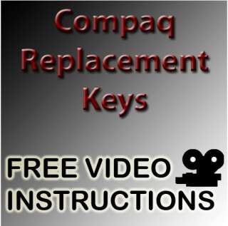   Presario Laptop Keyboard Key Repair Kit CQ70 CQ71 Series Black keys