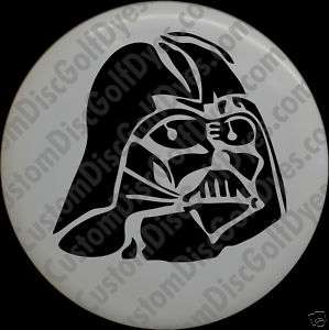 Disc Golf Custom Dye Stencil   Darth Vader (2 Pack)  