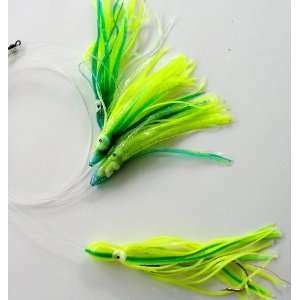  DAISY CHAIN BAIT RIG Lemon Lime Saltwater FIshing Lure for 