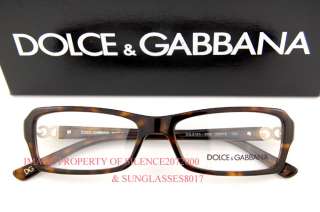 Brand New Dolce & Gabbana Eyeglasses Frames 3101 502 HAVANA 100% 
