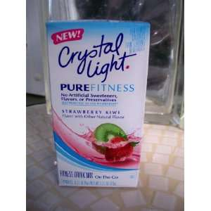 Crystal Light Pure Fitness Strawberry Kiwi Fitness Drink Mix On The Go 