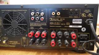 Nakamichi AV 10 Surround Sound Receiver Dolby Digital DTS  