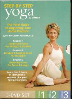 Yoga Journal Step By Step DVD Cover