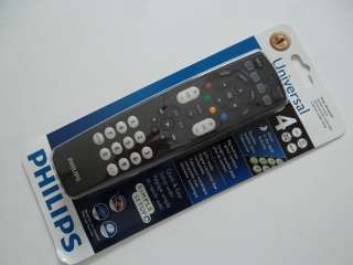 PHILIPS 4 In 1 Universal Remote Control TV VCR DVD SAT w/Glow Buttons 