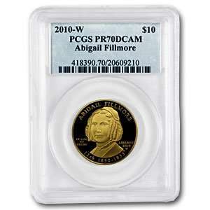   oz Proof Gold Abigail Fillmore PR 70 PCGS DCAM Toys & Games