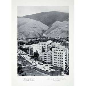 1956 Prints Cityscape Landscape Avenida Andres Bello San 