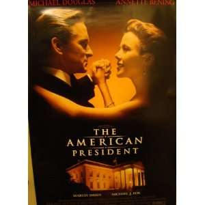 The American President with Michael Douglas & Annette Bening Original 