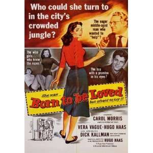  Born to Be Loved (1959) 27 x 40 Movie Poster Style A: Home 
