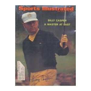 Billy Casper autographed Sports Illustrated Magazine (Golf)