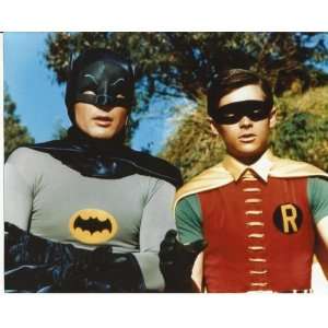Batman 60s Adam West and Burt Ward as Batman Robin Outside 8 x 10 