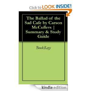 The Ballad of the Sad Cafe by Carson McCullers  Summary & Study Guide 