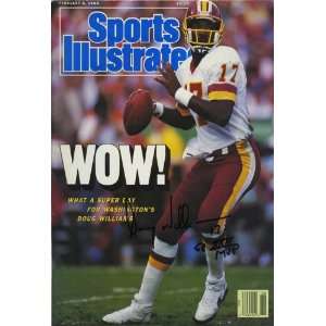  13x19 Doug Williams Sports Illustrated Autograph Poster 