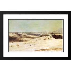  Church, Frederic Edwin 40x26 Framed and Double Matted View 