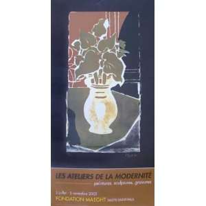  Feuilles couleurs Lumieres by Georges Braque. Size 17.25 X 