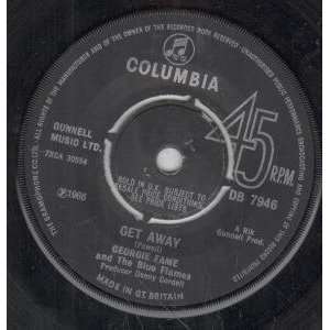    GET AWAY 7 INCH (7 VINYL 45) UK COLUMBIA 1966 GEORGIE FAME Music