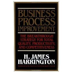   , Productivity, and Competi [Hardcover] H. James Harrington Books