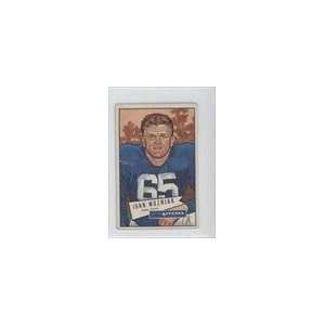  1952 Bowman Small #97   John Wozniak: Sports Collectibles