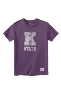 The Original Retro Brand Kansas State Crewneck T Shirt (Men 