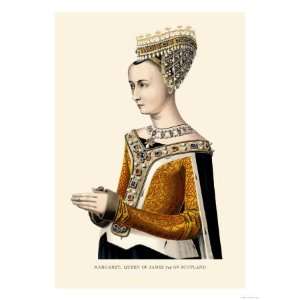  Margaret, Queen of James III of Scotland Giclee Poster 