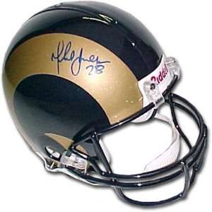 Marshall Faulk St. Louis Rams Autographed Helmet