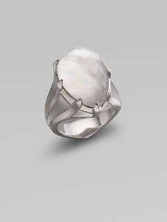 Stephen Webster   White Mother of Pearl & Sterling Silver Ring   Saks 