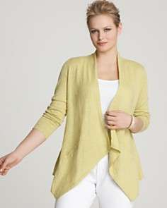 Eileen Fisher Plus Size Exclusive Angled Cardigan