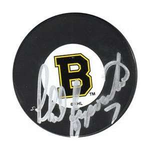 Phil Esposito Boston Bruins Personalized Autographed Hockey Puck