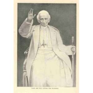  1903 Pope Leo XIII illustrated 