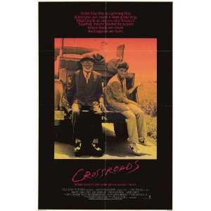 Ralph Macchio 1986 Cross Roads Original Folded Movie Poster Approx. 27 