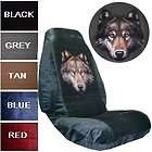 WOLF FACE CAR TRUCK SUV VAN NEW SEAT COVERS pp