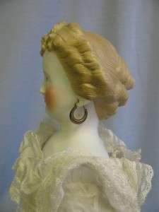   21 Alt Beck & Gottschalk Parian Doll Fancy Hair style Antique Clothes