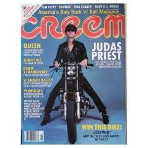  Creem Magazine Rob Halford Of Judis Priest Cover Vol#13 #3 