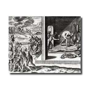   Written And Engraved By Theodor De Bry 1 Giclee Print