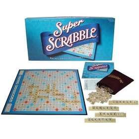   Scrabble: Family Word Scramble Board Game Tiles 0714043010796  