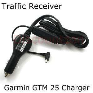Garmin GTM25 Power Cord/car charger nuvi 1350/1350T/205  