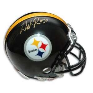 Willie Parker Autographed/Hand Signed Pittsburgh Steelers Mini Helmet
